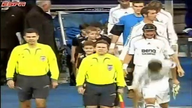 21/11/2006 Real Madrid- Olympique Lyonnais (2-2) Champions League