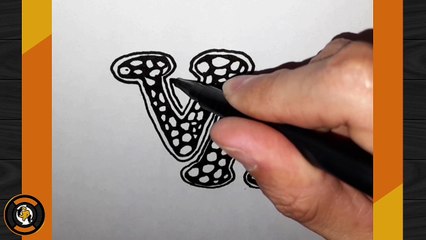 (TUTORIAL #1) 🎨🖌️🖌️ DIBUJANDO la letra inicial y final del nombre VALERIA. ¡Inténtalo con tu nombre!