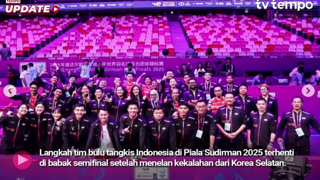 Korea Selatan Tekuk Indonesia, Ini Pesan Jonatan Christie