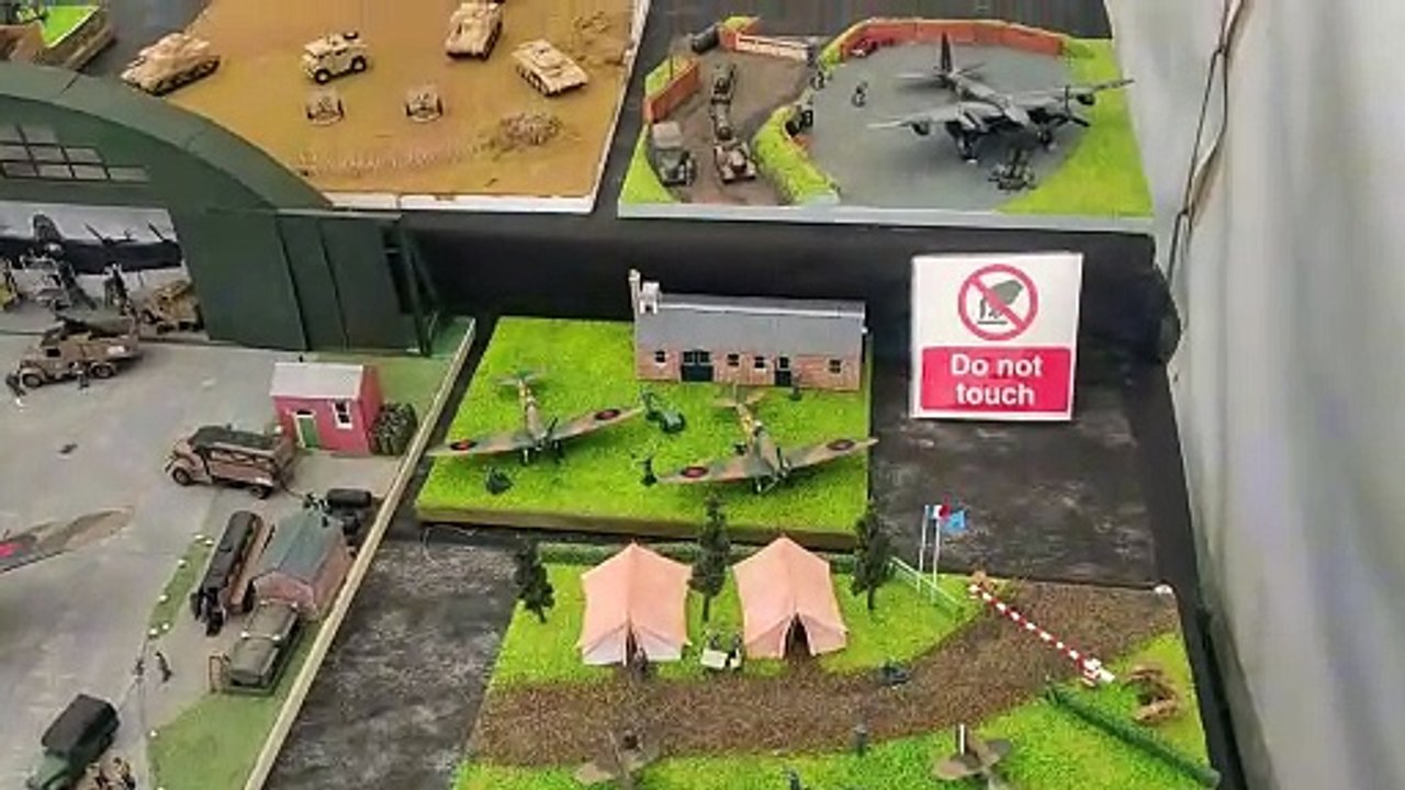 Paul Smith WW2 diorama