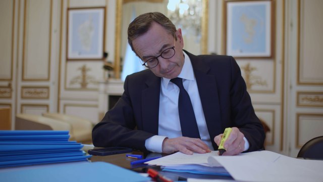Extrait de «Bruno Retailleau – L’homme de Beauvau». CNEWS diffuse mardi 6 mai, dès 21h, un long format en immersion avec Bruno Retailleau