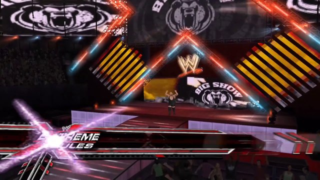 WWE 12 John Cena vs Big Show Extreme Rules match | WWE 12 Wii