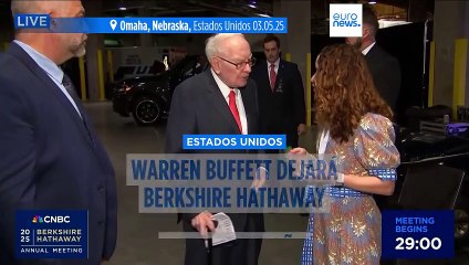 El multimillonario inversor Warren Buffett dejará su cargo tras 60 años al frente de Berkshire Hathaway