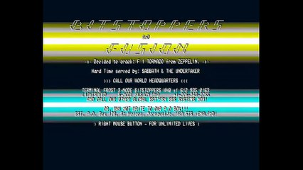 Amiga Trainer Intro F1 Tornado by Bitstoppers and Fusion (1992)