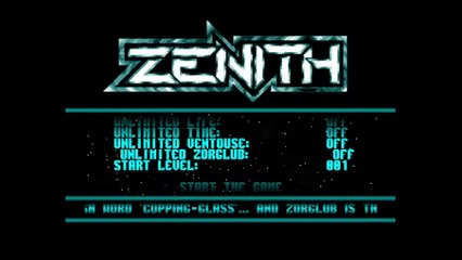 Amiga Trainer Intro Sliding Skill by Zenith (1991)