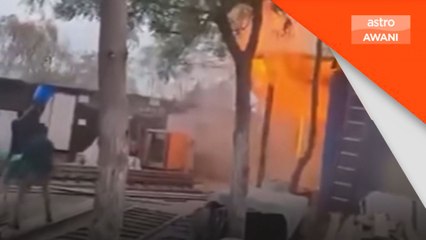 Farmasi musnah diserang bom, rangkaian kesihatan terjejas