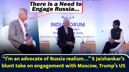 “I’m an advocate of Russia realism…” S Jaishankar’s blunt take on engagement with Moscow, Trump’s US