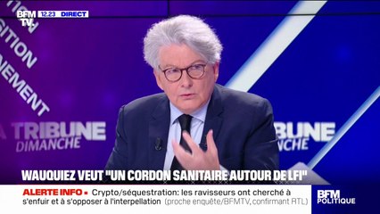 "L'antisémitisme doit être condamné avec la plus grande vigueur", déclare Thierry Breton