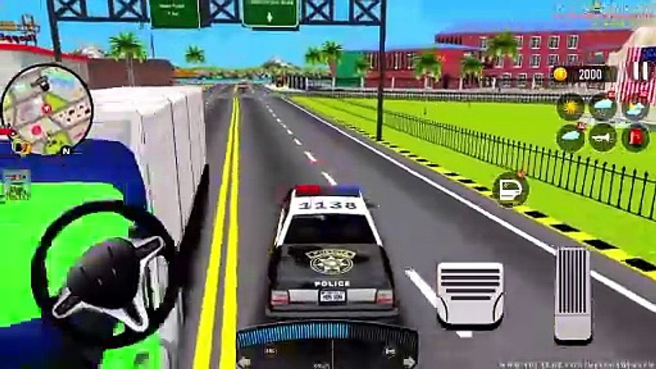 us police car driving simulator gameplay