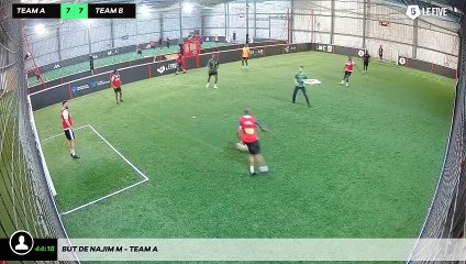 But de Najim M - Team A