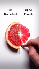 Draw a Grapefruit _art _drawing _shorts _grapefruit _illusion _pencildrawing _howtodraw _easydraw
