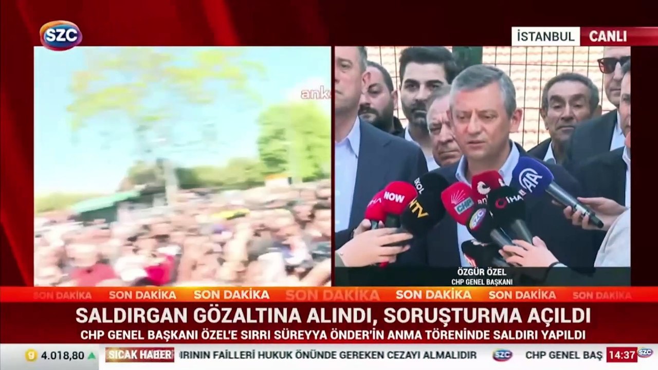 CHP lideri Özgür Özel'den yumruklu saldırı sonrası ilk açıklama: 'Bir süredir tehditler alıyoruz'
