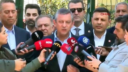 Saldırıya uğrayan Özgür Özel kameraların karşısına çıktı