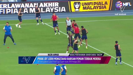 Pihak JDT lebih mengetahui barisan pemain terbaik mereka - Nazri Ahmad