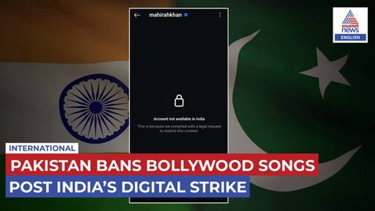Pakistan Bans Bollywood Songs in Response to India's Digital Strike After Pahalgam Tragedy