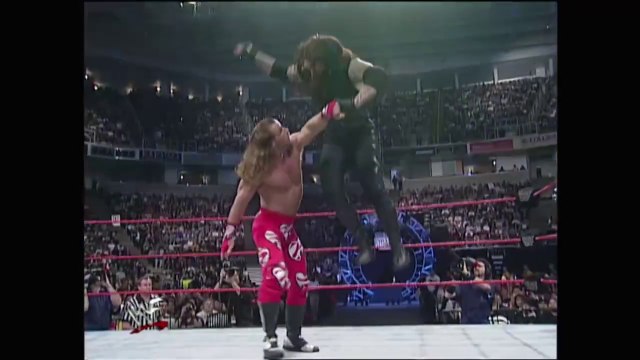 Shawn Michaels w/ Triple H & Chyna vs The Undertaker WWF Title Casket Match - Royal Rumble 1998 18/1/98