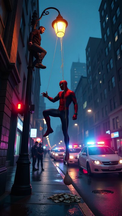 Spider-Man’s Death: Batman’s Ultimate Revenge Story Episode 2 #shorts  #spiderman #batman #story #ai