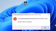 Solved - Invalid Value for Registry on all JPG and PNG files on Windows 11 / 10