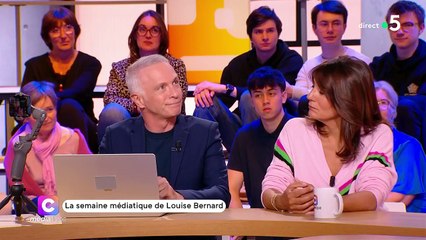 Estelle Denis évoque son avenir sur RMC dans C Médiatique ©France 5