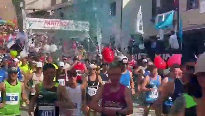 OGGI LA 21ESIMA COLLEMAR-ATHON. GRANDE PARTECIPAZIONE. VITTORIA DEI RUNNER ITALIANI