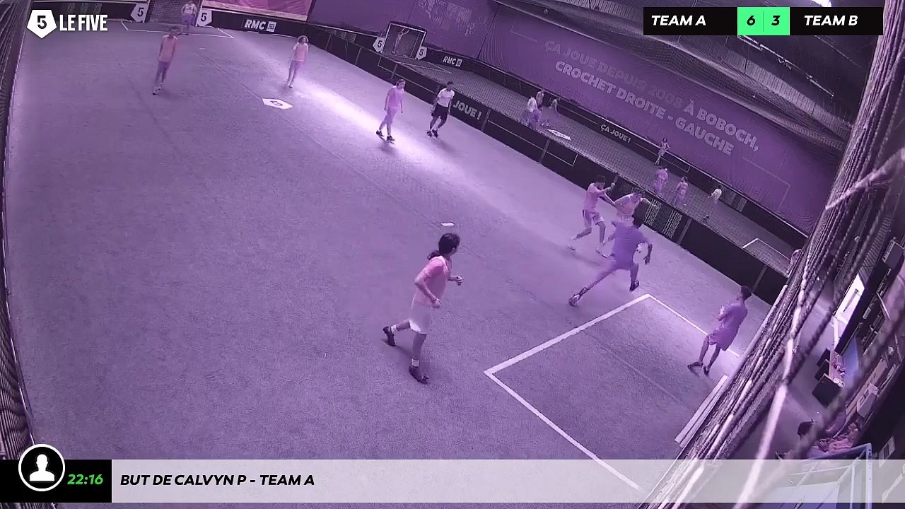 But de Calvyn P - Team A