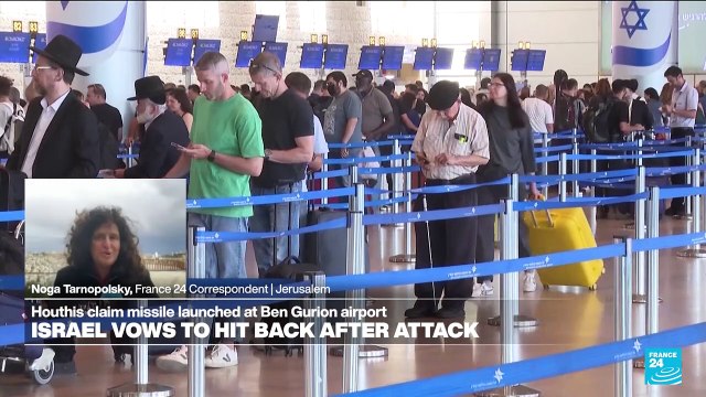 Airlines suspend flights to Tel Aviv after Houthis launched attack on Israeli airport