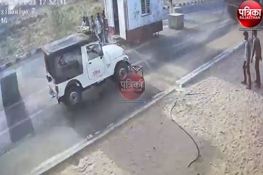 Watch Video : यहां पत्थर से भरा डंपर पुलिस टीम पर चढ़ाने का प्रयास, आरोपी को भगाने पहुंचे उसका पिता