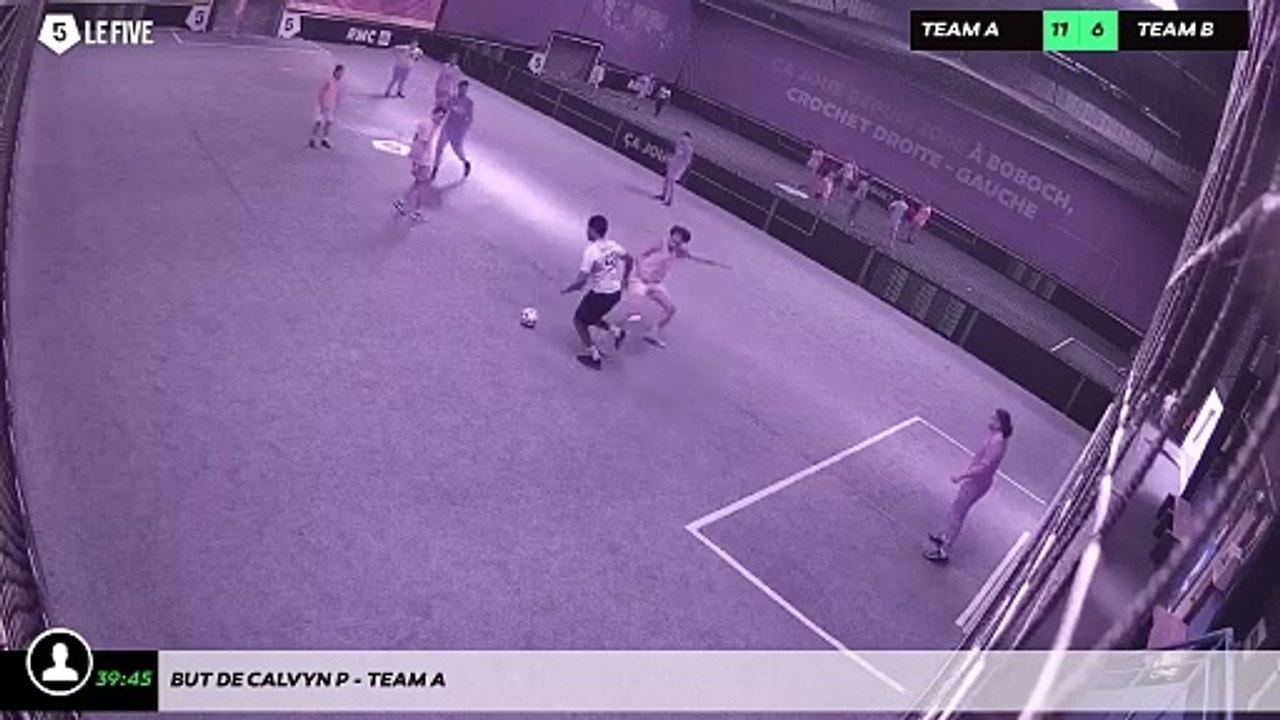 But de Calvyn P - Team A