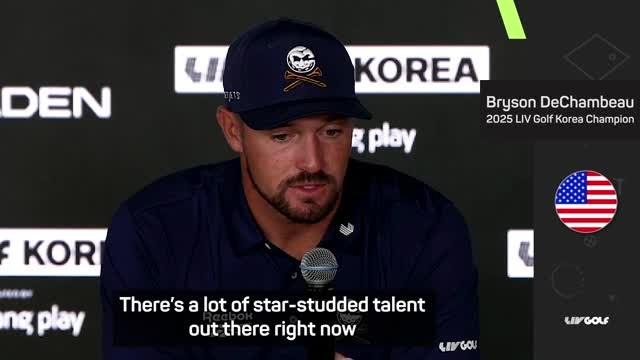 DeChambeau eyes up PGA Championship after LIV Golf Korea win