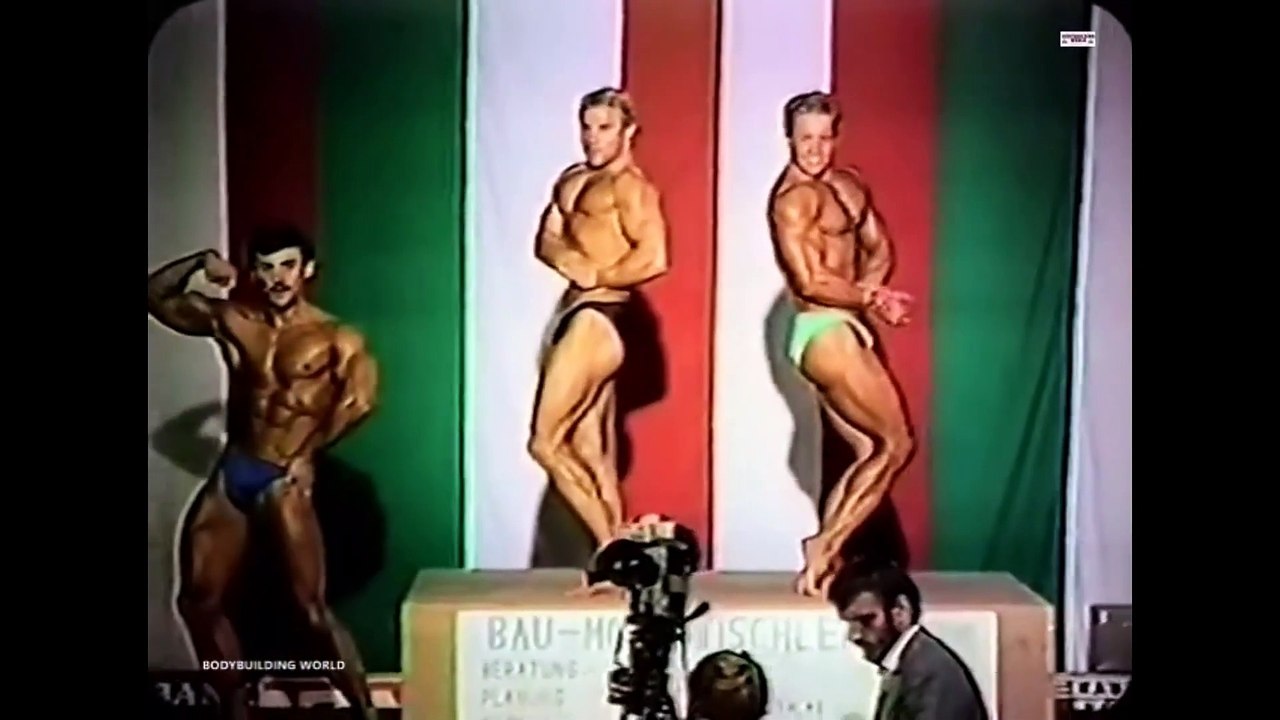 IFBB Best Built Athlete with guest star Bertil Fox – Köflach 1984  Part 2