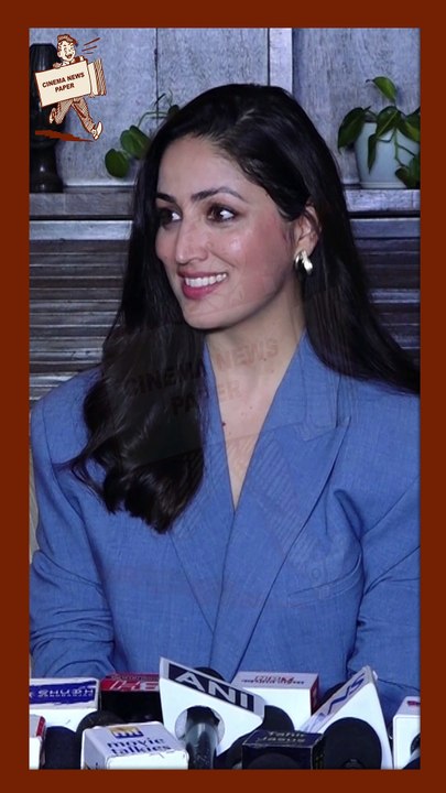 YAMI GAUTAM INTERACTION FOR THE SUCCESS OF ARTICLE 370 & NOW DHOOM DHAAM | CINEMA NEWS PAPER |