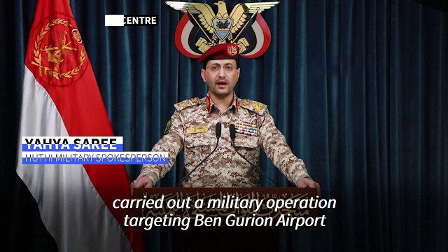 Yemen's Huthi rebels claim missile attack on Israel's main airport