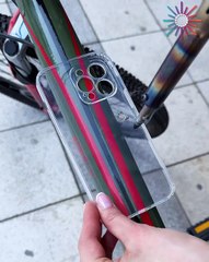 Phone holder hack for cyclists 🚴‍♂️📱