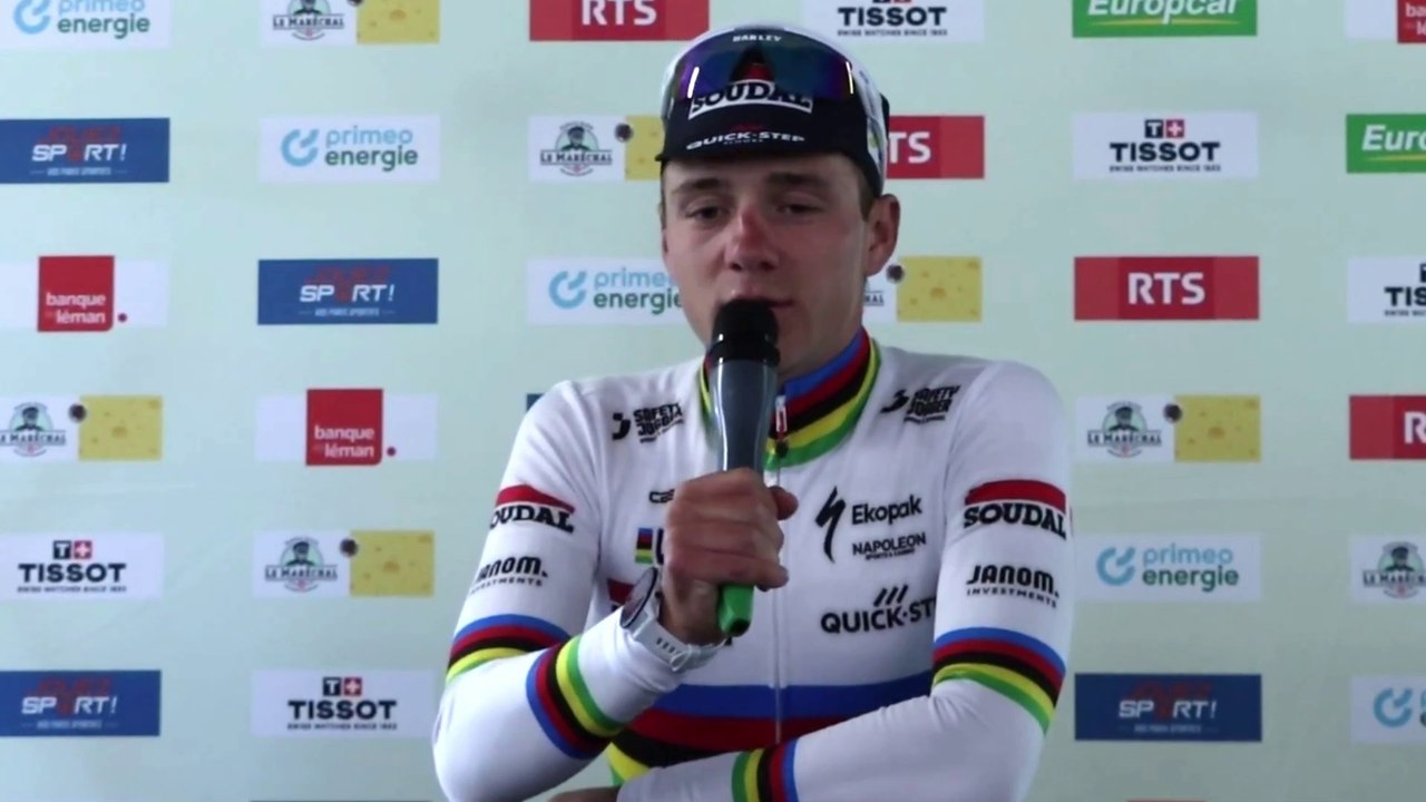 Cyclisme - Tour de Romandie 2025 - Remco Evenepoel : "Terminer par une victoire... ça fait du bien à la tête pour la suite"