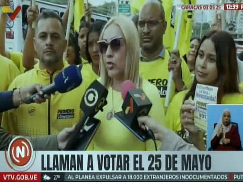 Candidatos a diputados de 12 partidos políticos de la oposición realizaron campaña electoral