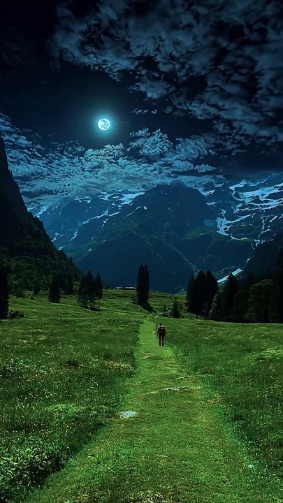 Dark night view