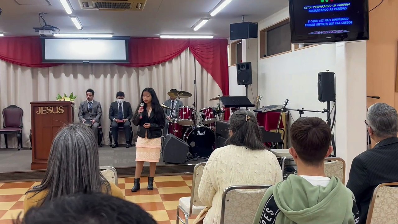 É ELE - Manu (cover DROPS) - ADOMJ Oizumi - culto do dia 2.02.2025