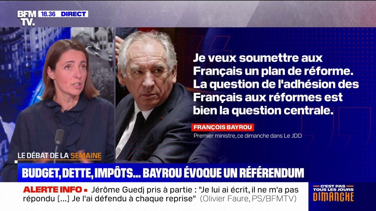 Référendum sur le budget: pour Sophie Binet (CGT), "s'il y a une question sur laquelle faire un référendum, c'est la question de la réforme des retraites"