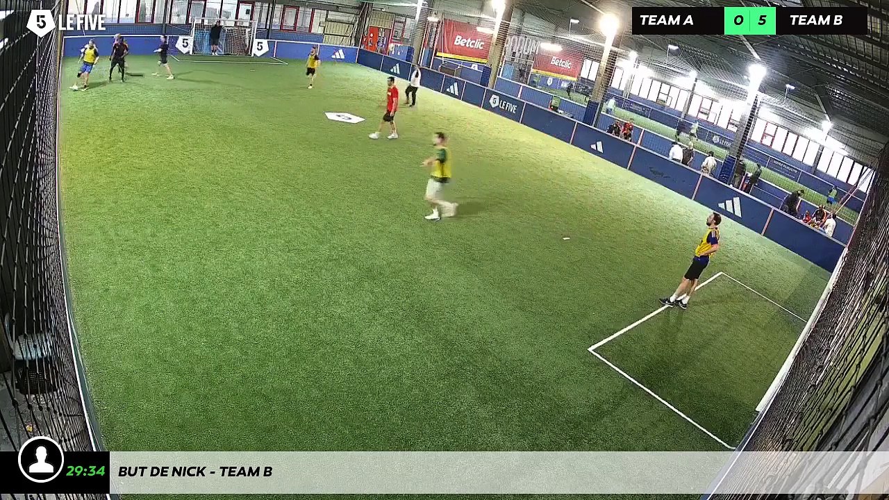 But de Nick - Team B