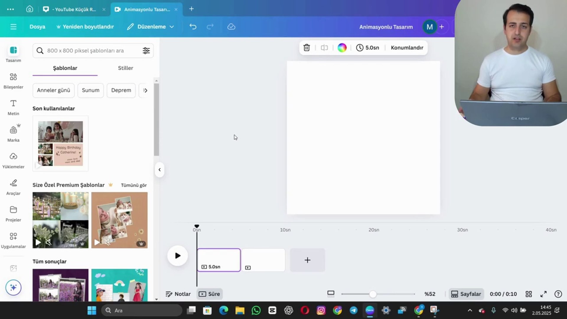 Sadece 3 Dakikada Animasyonlu Tasarım Yap! Kimse Bu Yöntemi Bilmiyor!
