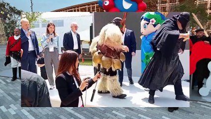 Mamuthones e Issohadores di Mamoiada e Boes e Merdules di Ottana grandi protagonisti all'Expo di Osaka