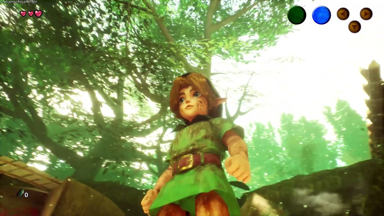 Zelda Ocarina of Time Unreal Engine 5 [2023] (Walkthrough FR) épisode 1: Kokiri Forest