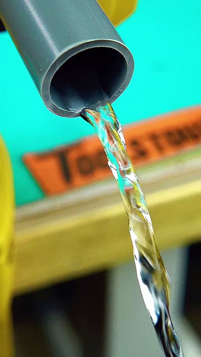 Water Leakage Fix Using Drill Machine 🔧💧 | Genius Cost-Saving Tip!  #leakagefix #drillhack #costsaving #diyrepair #viralshorts