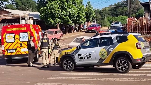 Bombeiros atendem vítima esfaqueada no XIV de Novembro