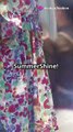 Girl's Floral Print Summer Dress Bowknot Ruched Bust A Line Cami Dress High Waist Ruffle Hem Cute Sun Dresses