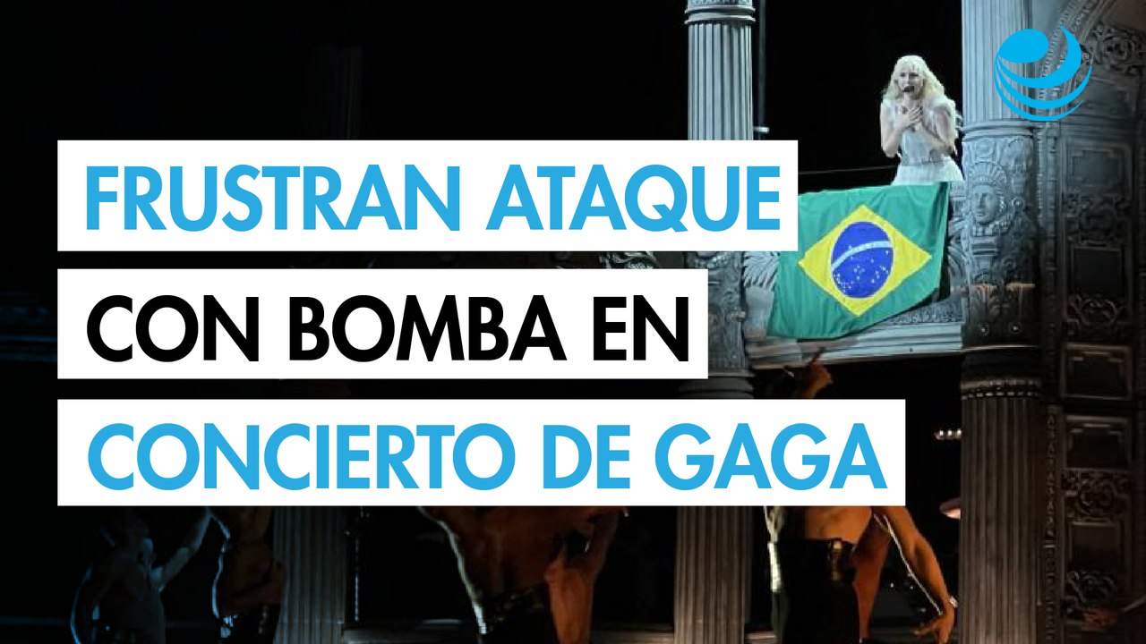 Policía frustró ataque con bomba en concierto de Lady Gaga en Río