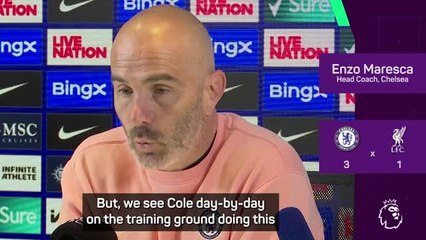 Maresca happy to see the 'old Palmer' back