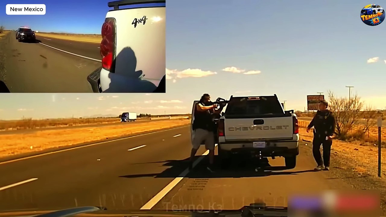 Most TERRIFYING High Speed ​​Police Chases Caught on Dash Cam, You Better Not Run From The Polic_4