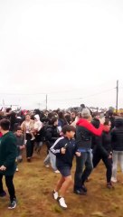 Locura por Scaloni en Córdoba: corrió el Desafío Río Pinto y desató la ovación popular