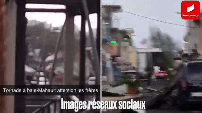 [GUADELOUPE] Une “trombe marine”, vulgairement appelée “mini tornade” crée le trouble à Baie-Mahault